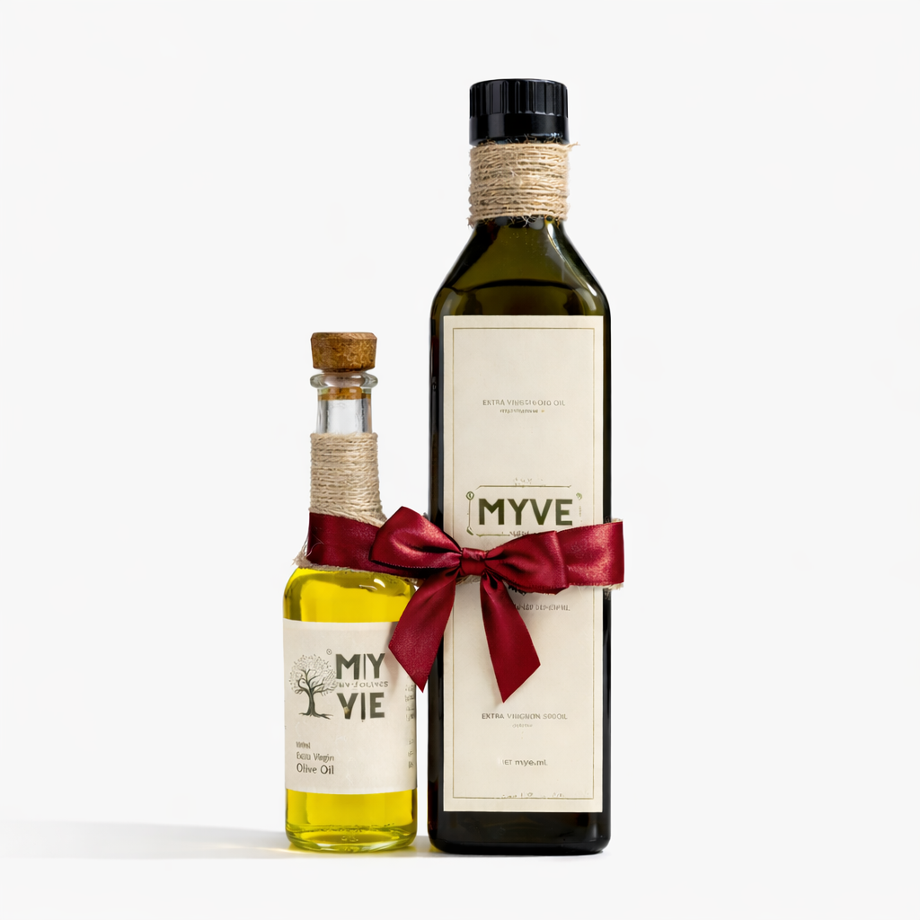 MYVE Pack of 100ml + 500ml Extra virgin olive oil- Gift Pack
